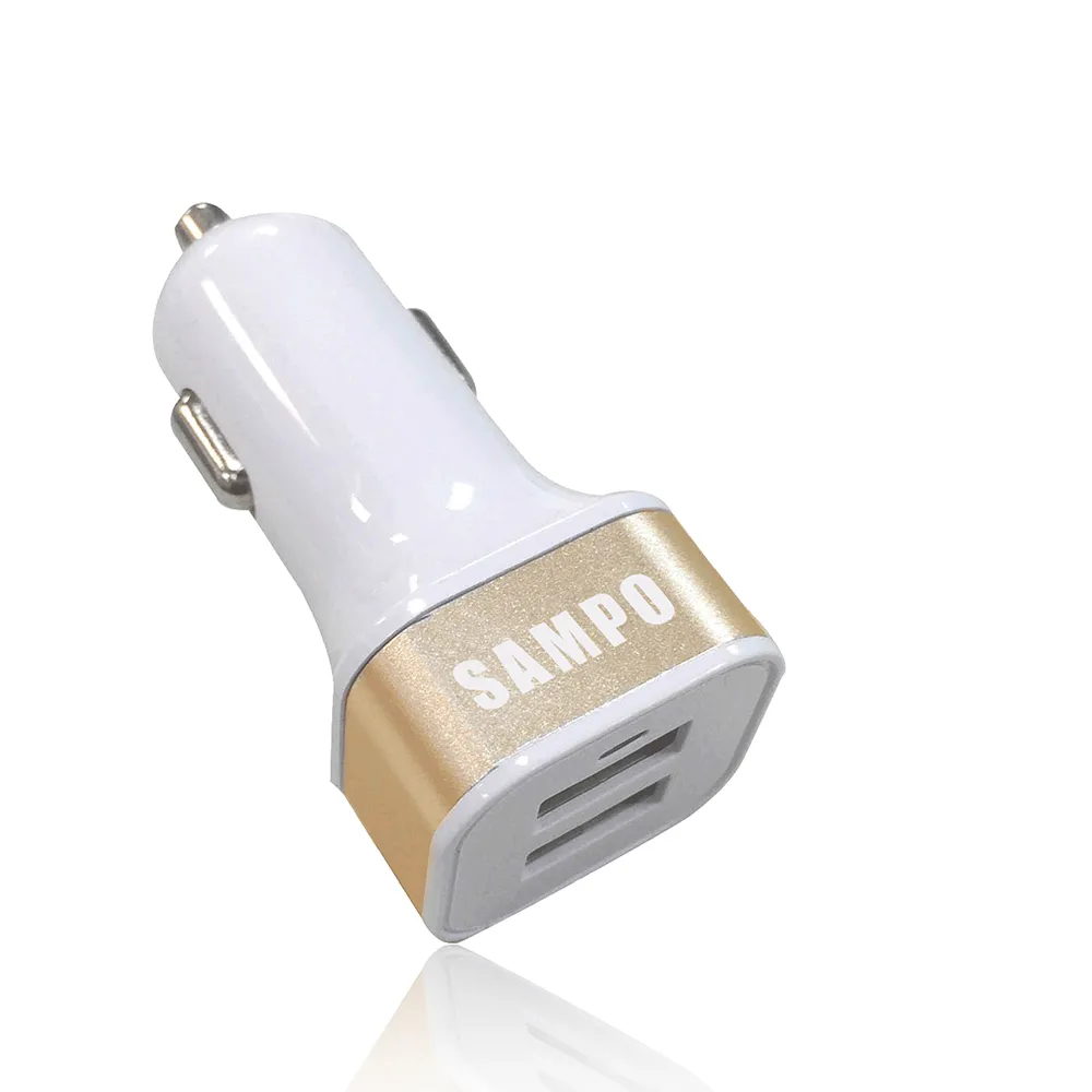【SAMPO 聲寶】福利品 QC3.0 USB車用充電器(車充 DQ-U1602CL)