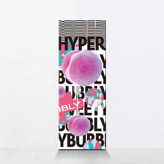 【HYPER HYPE UP】水蜜桃蘇打口味潤滑液 1入(50ml 水溶性 HARU女性情趣口交液)