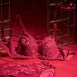 【Triumph 黛安芬】瑰麗水感動系列 低V集中 B-C罩杯內衣(魅力紅)