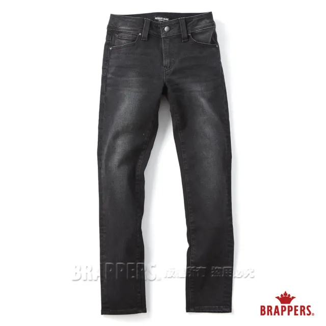 【BRAPPERS】女款 新美腳Royal系列-低腰彈性七分skinny窄管褲(黑)