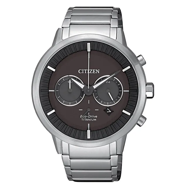 【CITIZEN 星辰】銀白鈦金屬光動能男腕錶(CA4400-88E)