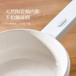 【AIRHEIM】陶瓷釉不沾內膽多功能快煮鍋 美食鍋