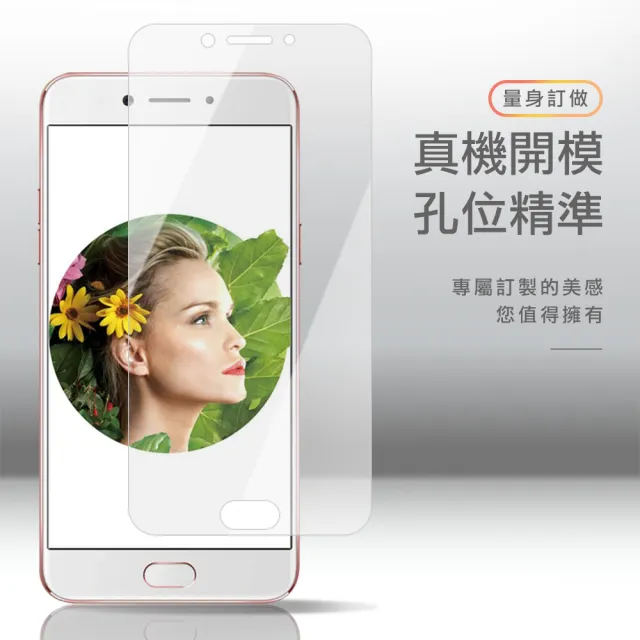 OPPO A77 透明高清非滿版9H鋼化膜手機保護貼(OPPO A77保護貼 OPPO A77鋼化膜)
