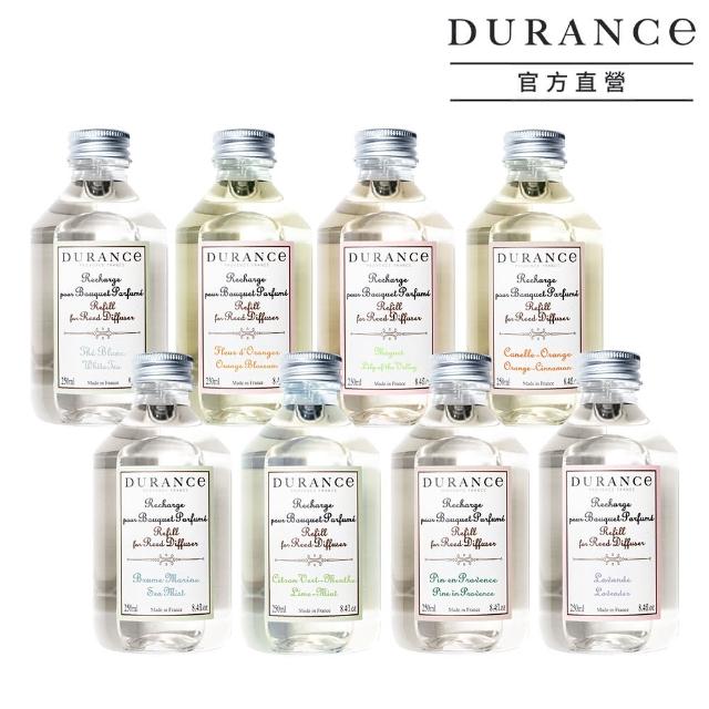 【DURANCE 朵昂思】大地擴香補充瓶250ml-山茶花/茉莉花/馬鞭草/棉花田/虞美人(多款可選-專櫃公司貨)