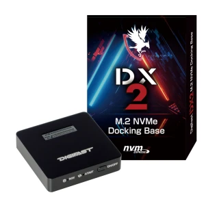 【DIGIFAST 迅華】M.2 NVMe DX2 Docking外接座 - 暗夜黑(Docking)