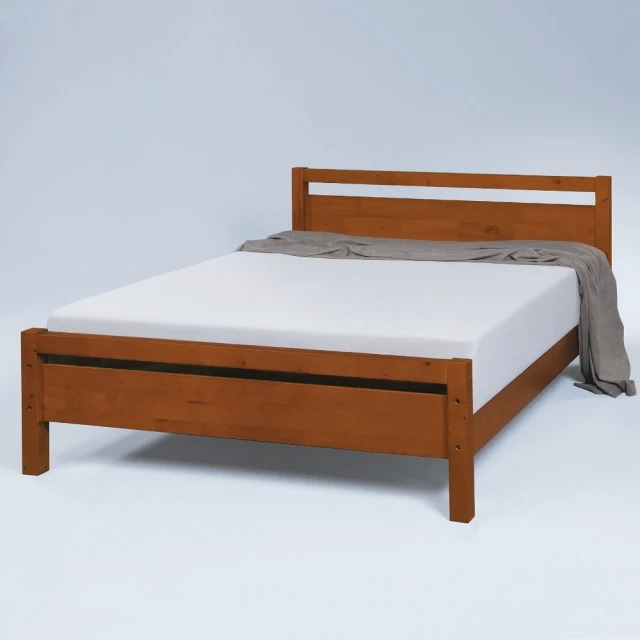 【MUNA 家居】1815型維拉6尺實木雙人床(床架 雙人加大床 實木 床台)