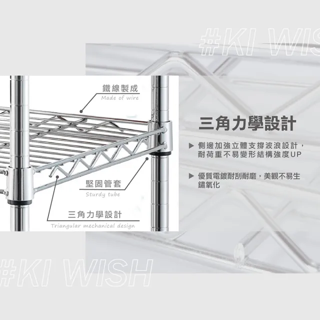 【KIWISH 奇意生活館】鐵架專用輕型網片60x30cm-銀/黑色(鐵架配件/層架配件/層板/網片)