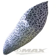 【OMAX】灰色豹紋長抱枕120x45cm-2入