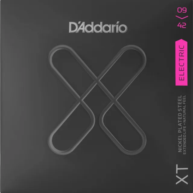 【D’Addario】XTE0942 塗層鍍鎳電吉他套弦(台灣公司貨 商品品質有保障)
