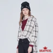 【BRAPPERS】女款 寬鬆格紋襯衫(淺卡其)