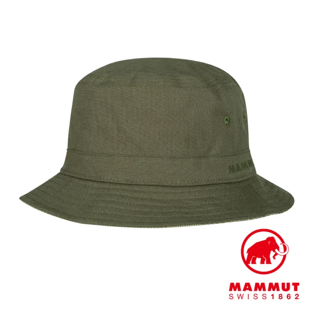 【Mammut 長毛象】Mammut Bucket Hat 雙面防曬漁夫帽 綠鬣蜥 #1191-00621