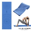 【Leader X】波羅多柔細雙面絨 速乾防滑瑜珈鋪巾(4色任選)