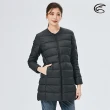 【ADISI】女二件式長版防水透氣保暖外套-內件羽絨AJ2021017 / S-2XL(長外套 超撥水 防風 鴨絨 FP600)