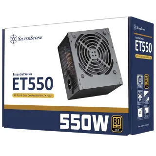 【SilverStone 銀欣】ET550-G V1.2(550W 金牌認證  電源供應器 5年保固)
