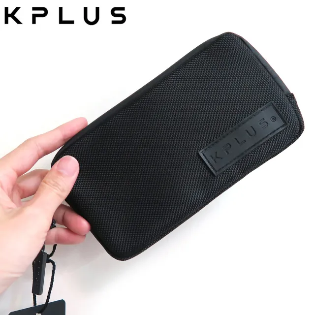 【KPLUS】Classic基本款防潑水騎行小包/手機包-黑(手機包 卡包 卡夾 卡套 行動電源)