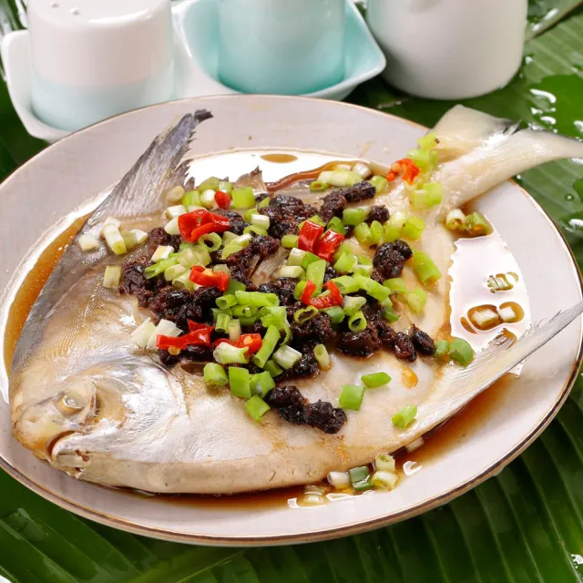 【華得水產】鮮嫩野生白鯧魚4件組(400-500G/尾)