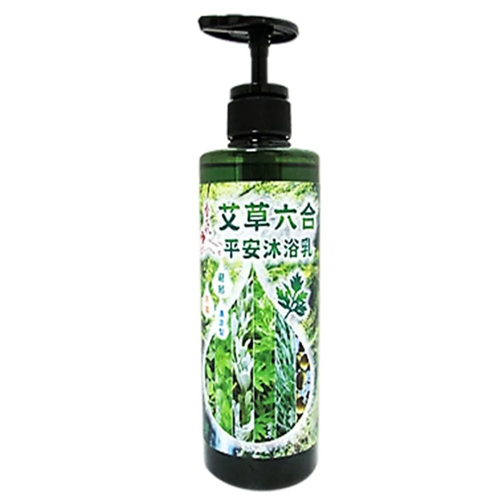 【如意檀香】香氛如意艾草六合平安沐浴乳750ml/瓶X2瓶特價組(草本植物沐浴乳)