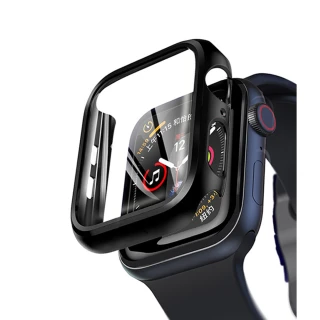 Apple Watch 44mm 殼膜一體式附鋼化膜手錶保護殼(Apple watch保護殼)