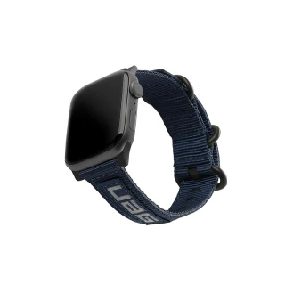 【UAG】Apple Watch 42/44/45/49mm Nato環保錶帶-藍(UAG)