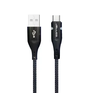 【Jellico】USB to Type-C 1M 斑斕系列充電傳輸線(JEC-A1-BKC)