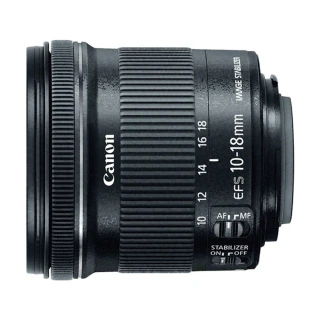 【Canon】EF-S 10-18mm F4.5-5.6 IS STM 廣角變焦鏡頭(平行輸入)
