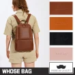 【WHOSE BAG】日系質感皮革立體系列後背包 NO.WBKK034(男包 女包 商務後背包 學生後背包)