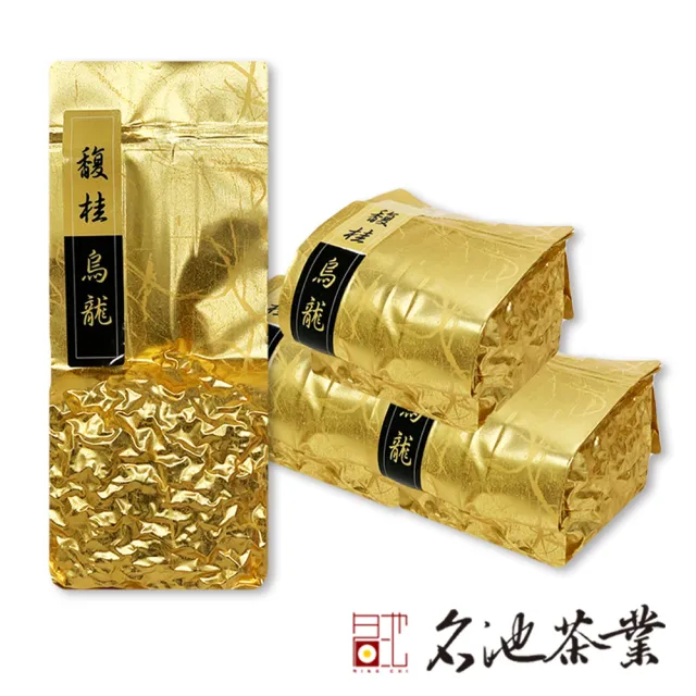 【名池茶業】桂花醉心馥桂烏龍高山茶-輕烘焙75gx4包(共0.5斤)