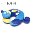 【Travel Blue 藍旅】Kitty 凱蒂貓 兒童U型枕(頸枕 U型枕 飛機枕)