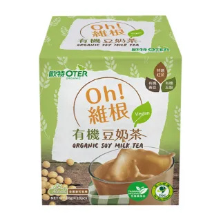 【OTER 歐特】Oh!維根-歐特有機豆奶茶(16gx10包/盒)