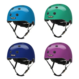 【MELON】瓜瓜安全帽-彩虹系列-綠色/藍色/靛色/紫色 四色(安全帽/頭盔/單車/自行車/滑板/直排輪)