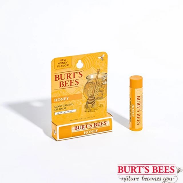 【BURT’S BEES】蜂蜜護唇膏2入組(護唇膏/蜜蜂爺爺/天然有機/小蜜蜂/天然/)