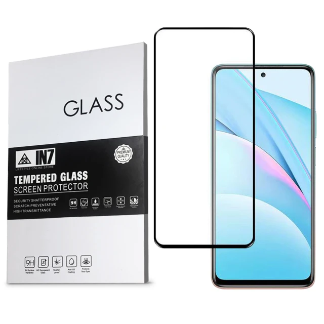 【IN7】小米10T Lite 5G 6.67吋 高透光2.5D滿版鋼化玻璃保護貼