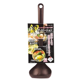 【台隆手創館】日本製PEARL站立型湯勺(咖啡色)