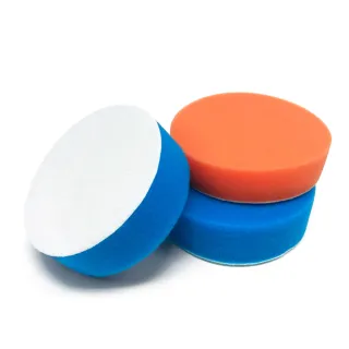 【Goddose】6吋氣動海綿 打蠟綿 拋光綿 上蠟棉 汽車美容配件 黏扣式海綿 圓形海綿 洗車保養海綿