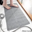 【Dido home】簡約衛浴地墊 矽膠吸盤浴室防滑腳踏墊(HM005)