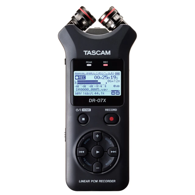 【TASCAM】TAS DR-07X 攜帶型數位錄音機(正成公司貨)