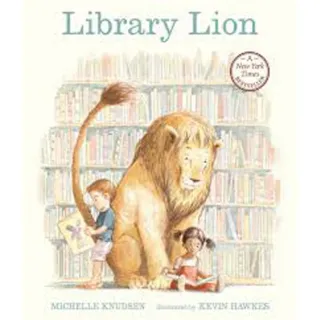 【麥克兒童外文】Library Lion