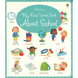 【麥克兒童外文】My First Word Book About School