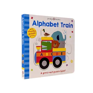 【麥克兒童外文】Alphabet Train ／拼圖遊戲書