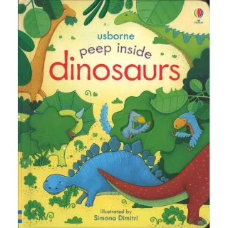 【麥克兒童外文】Peep Inside Dinosaurs