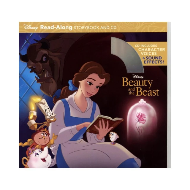 【麥克兒童外文】Beauty And Beast/美女與野獸英文繪本+朗讀CD