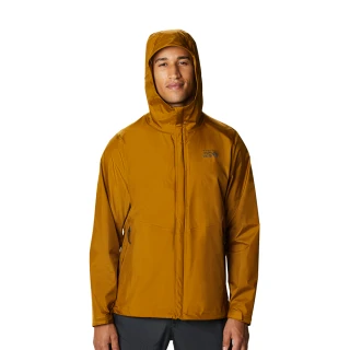 【Mountain Hardwear】Acadia Jacket 輕量防水外套 橄欖金 男款 #1874541(網路限定款)