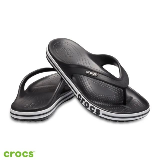 【Crocs】中性鞋 貝雅卡駱班人字拖(205393-066)