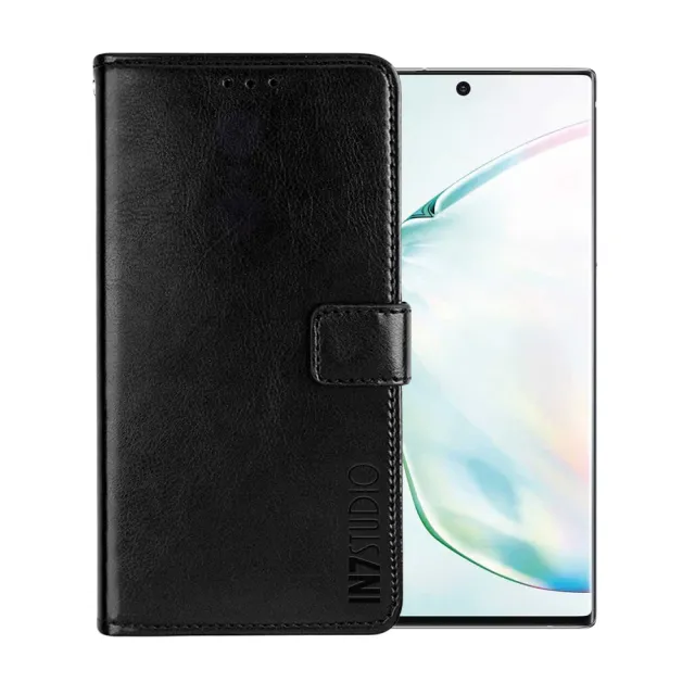 【IN7】Samsung Note 10 6.3吋 磁扣側掀瘋馬紋PU皮套