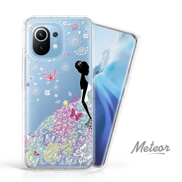 【Meteor】MI 小米11 奧地利彩鑽空壓防摔手機殼(花嫁)