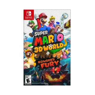 【Nintendo 任天堂】NS Switch 超級瑪利歐 3D 世界 + 狂怒世界 中英日文美版(Super Mario 3D World + Fury)