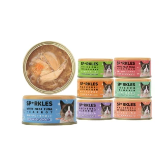 【Sparkles SP】SP健康無膠貓咪主食罐70g(48罐組 全齡貓)