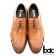【bac】超輕量系列 俐落簡約真皮上班鞋(棕色)