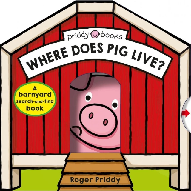 【麥克兒童外文】Where Does Pig Live？（Barnyard Search-and-find Book）