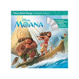 【麥克兒童外文】Moana/海洋奇緣英文繪本+朗讀CD